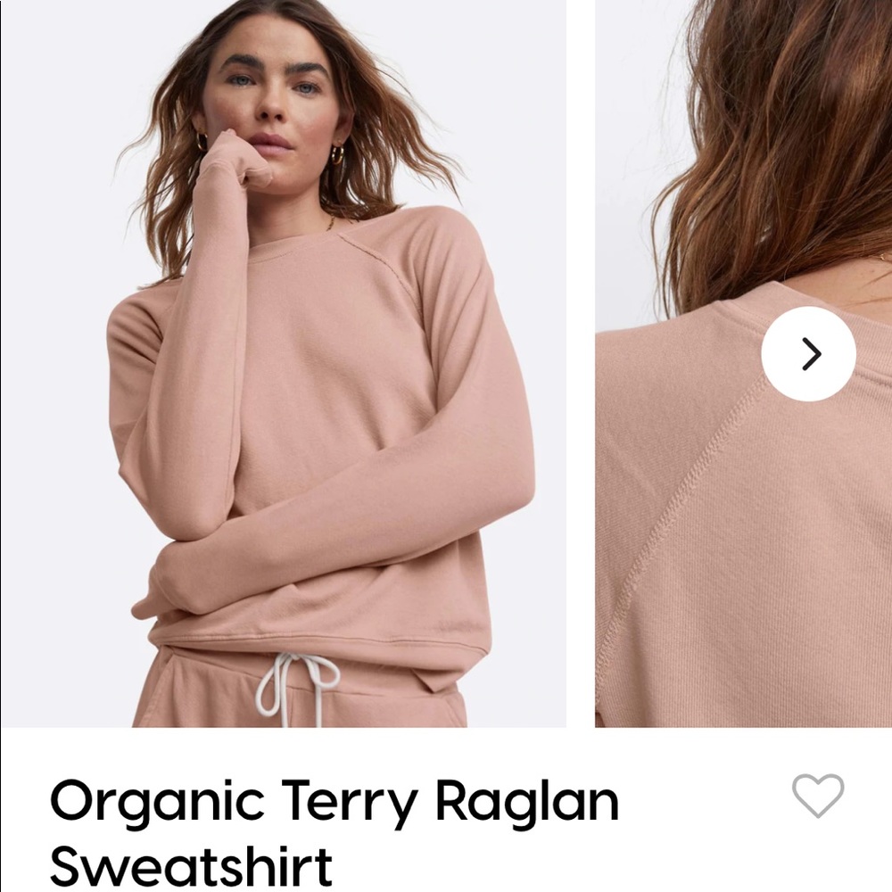 Mate the Label Organic Terry Raglan Sweatshirt